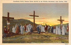 Wichita Mountain Sunrise Easter Service Crucifixion Scene - Lawton, Oklahoma OK