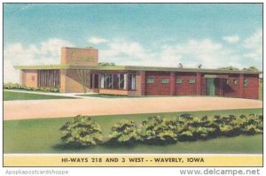 Iowa Waverly Carver's Coffee Shop &  Dining Room 1955