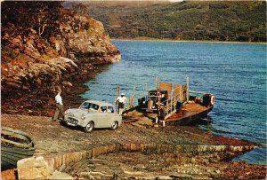 Strome Ferry Loch Carron Inverness-Shire Scotland Boat Unused Postcard C5