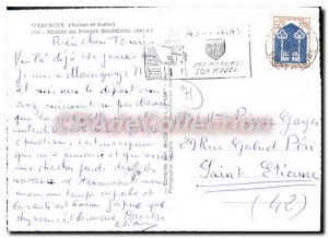 Postcard Modern Marcigny Saone et Loire Mill Prayer Benedictin XVI century