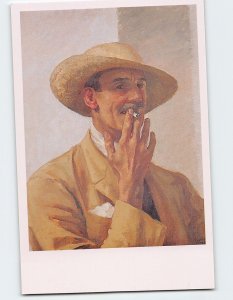 Postcard Self Portrait By Rupert Bunny, National Gallery of Victoria, Australia