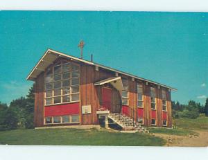 Unused Pre-1980 CHURCH SCENE Jackman Maine ME L3703