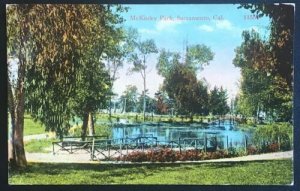 McKinley Park Sacramento Cal 1916 Pacific Novelty Co 11554 