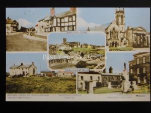 Cheshire MACCLESFIELD 5 Image Multiview c1960's Postcard