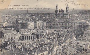 France Nancy Vue generale prise de la Basilique Saint Epvre 1904