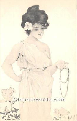 M.M. Vienne Artist Raphael Kirchner Unused 