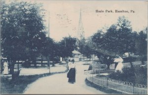 Postcard Hazle Park Hazelton PA 1908