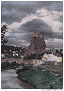 RP, Le Rocher Saint-Michel-d'Aiguilhe Et La Borne, Le Puy (Haute Loire), Fran...