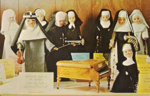 Dolls, Nuns, Religious Order Doll, Indian River, MI, catholic Shrine 1960s