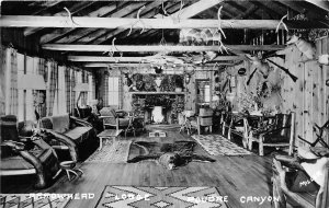 J5/ Poudre Canyon Fort Collins Colorado RPPC Postcard c1950s Lodge 5
