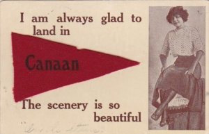 Pennant Series Felt Canaan New Hampshire 1912