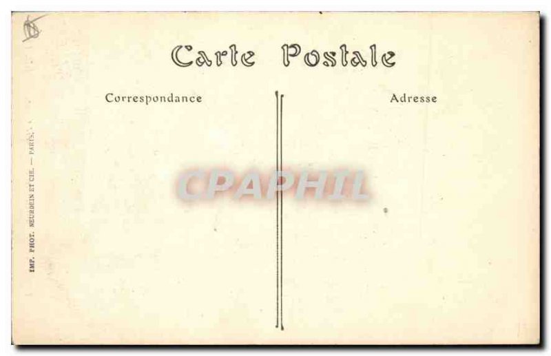 Old Postcard The Paris and Sacre Coeur Funicular