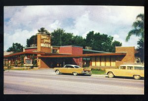 Orlando, Florida/FL Postcard, Davis Park Motel, Highways 17-92-50, Old Cars