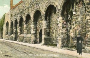 UK - England, Southampton. Old Walls