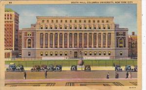 New York City South Hall Columbia University 1950 Curteich