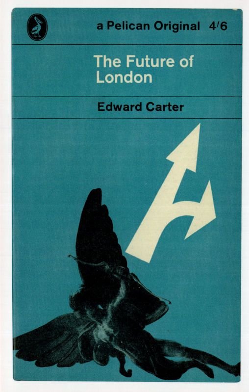 The Future Of London Edward Carter First Edition 1962 Book Postcard