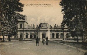 CPA neris les bains entree du grand establishment and the dome (1156072) 