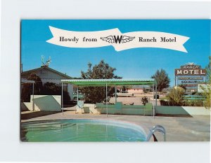 Postcard Ranch Motel Van Horn Texas USA