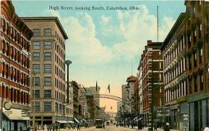 OH-COLUMBUS-HIGH STREET LOOKING SOUTH-K48665
