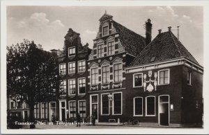 Netherlands Franeker Post en Telegraafkantoor Vintage RPPC C175