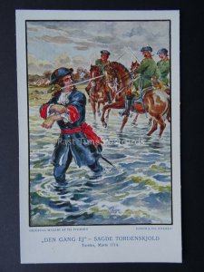 Denmark (6) PETER TORDENSKJOLD Naval Heroe Billeder Fra Hans Liv - Old Postcard