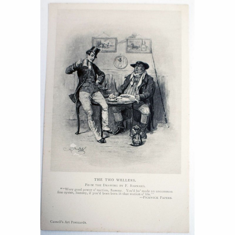 Cassell's 'Art Cards' Postcard 'The Two Wellers' 