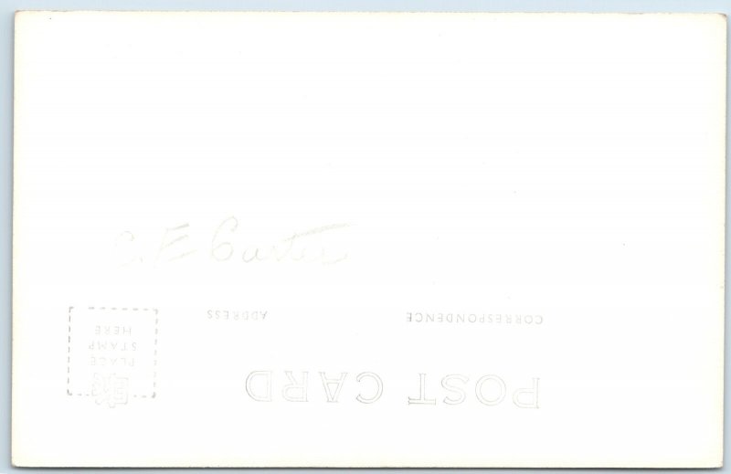 c1940s Occupational RPPC Miners Water-powered Laundry Hydropower Mill Wheel A211