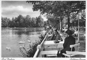 BR47148 Bad Nauheim Teichhaus terrasse    Germany