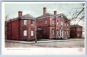 1905 ANNAPOLIS MARYLAND*MD*HARWOOD HOUSE*UNUSED ANTIQUE POSTCARD