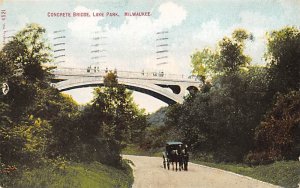 Lake Park Concrete Bridge - Milwaukee, Wisconsin WI  