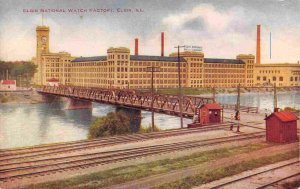 Elgin National Watch Factory Elgin Illinois 1907c postcard