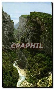 Modern Postcard Gorges of Verdon Scenic Point Sublime Samson corridor Entree