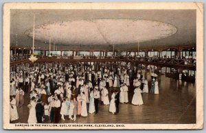 Cleveland Ohio 1917 Postcard Dancing Pavilion Euclid Beach Park