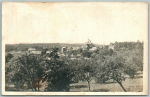 WILKES-BARRE PA PANORAMA 1912 ANTIQUE REAL PHOTO POSTCARD RPPC