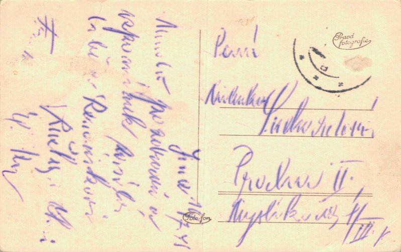 Czech Republic Jince Příbram RPPC 06.73