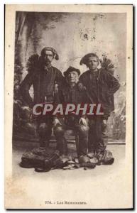 Old Postcard The chimney sweepers (Savoy trades)