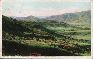 USA California In the Tehachapi Mountains Tehachapi Pass Vintage Postcard C220