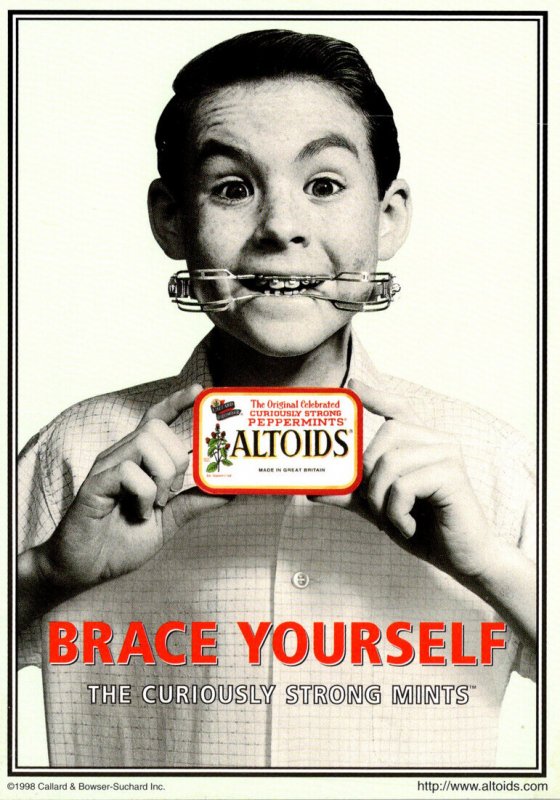 Advertising Altoids The Curiously Strong Breat Mints