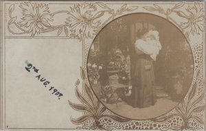 Social History Postcard - Florists Shop?, Posted From Sydenham in 1908 -  XT695