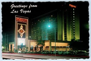 LAS VEGAS, Nevada NV ~ The Strip MAXIM HOTEL CASINO 1978 ~ 4x6 Postcard