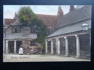 Cornwall TOTNES GUILDHALL - Old Postcard by Frith 55255