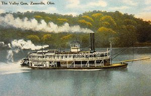 Valley Gem River Steamship River Boats Ship 