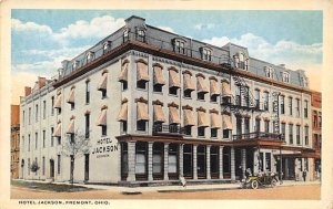 Hotel Jackson Fremont, Ohio OH Postcard