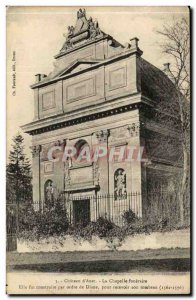 Chateau d & # 39Anet Postcard Old Chapel funeral Built by order of Diana