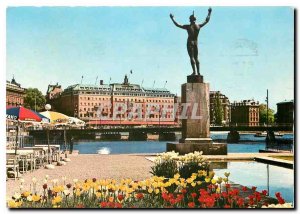 Postcard Modern Stockholm Solsangaren