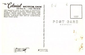Nevada  Reno , The Colonial Motor Inn