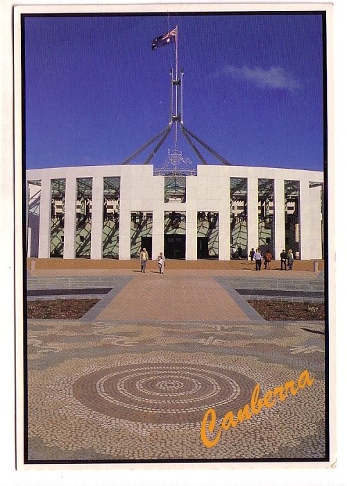 OVERSIZE, Forecourt Mosaic Pavement, Parliament House, Canberra, Australia