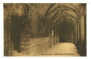 UK - England, Chester. Chester Cathedral, The Cloisters