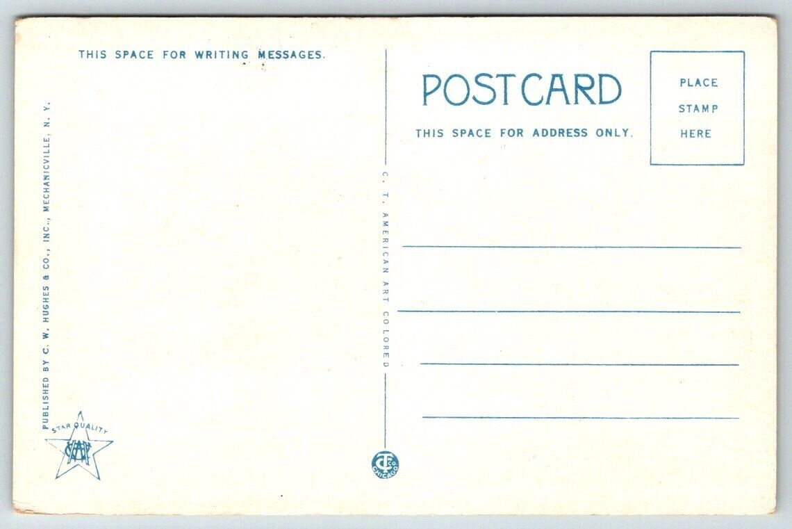 Carte Ancienne Du Middlebury College (VT, USA) - Reproduction 1933, Encadrement Prêt