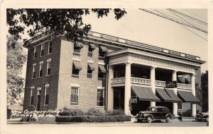 F76/ Romney West Virginia RPPC Postcard 1949 New Century Hotel